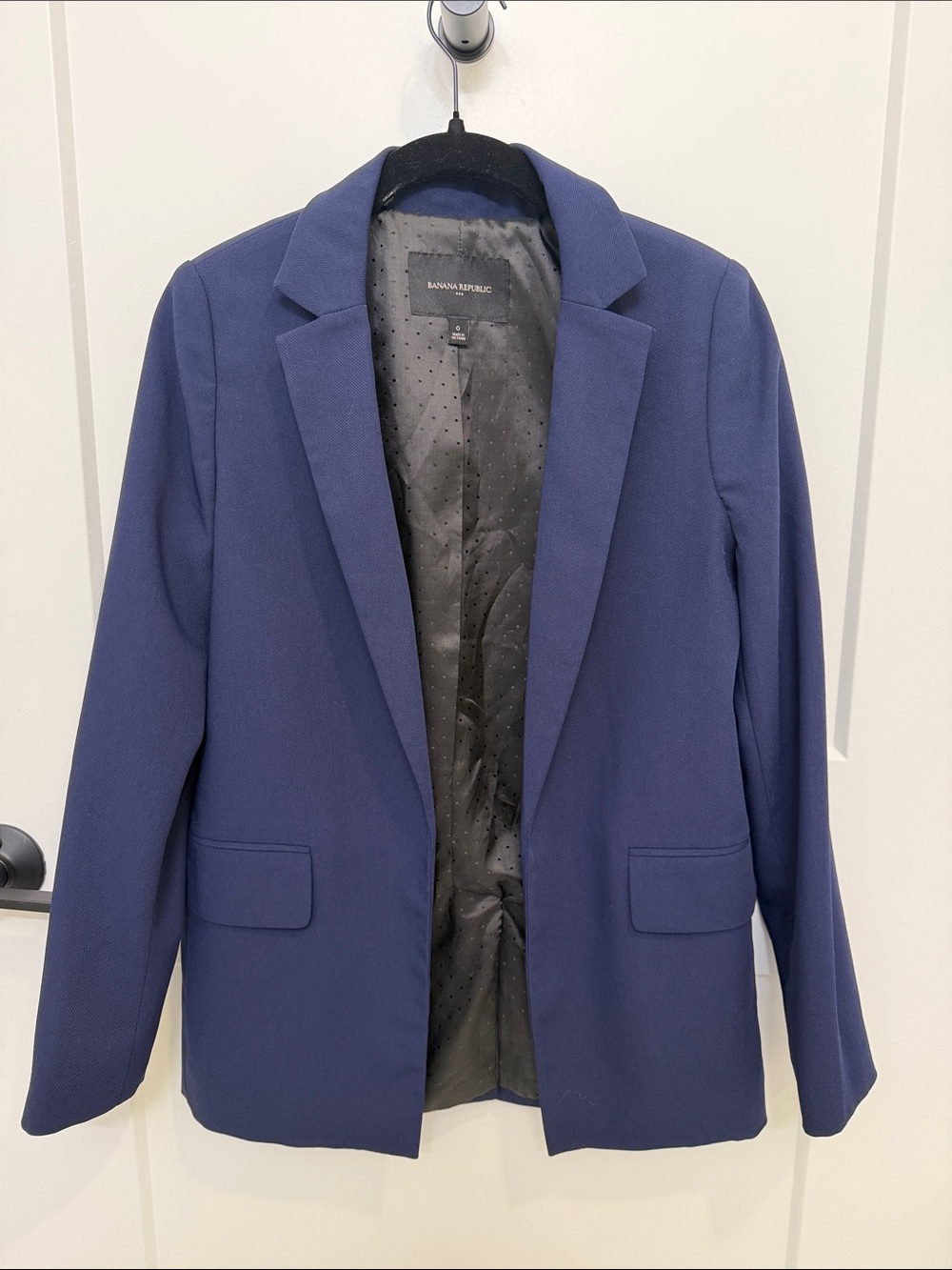 Banana Republic Women's Navy Blue Tailored Blazer Size 0